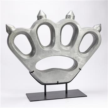 PHILIPPE PERRIN (1964 - ) Monumental Brass Knuckles.